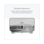 ICON Coreless Standard Roll Toilet Paper Dispenser, 8.43 x 13 x 7.25, White Mosaic