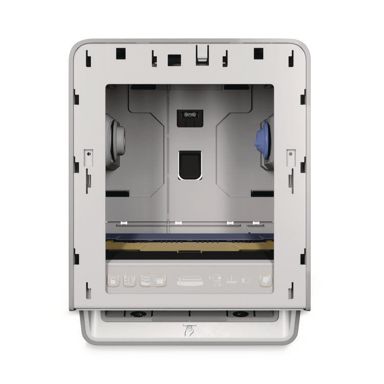 ICON Automatic Roll Towel Dispenser, 20.12 x 16.37 x 13.5, Brushed Gray