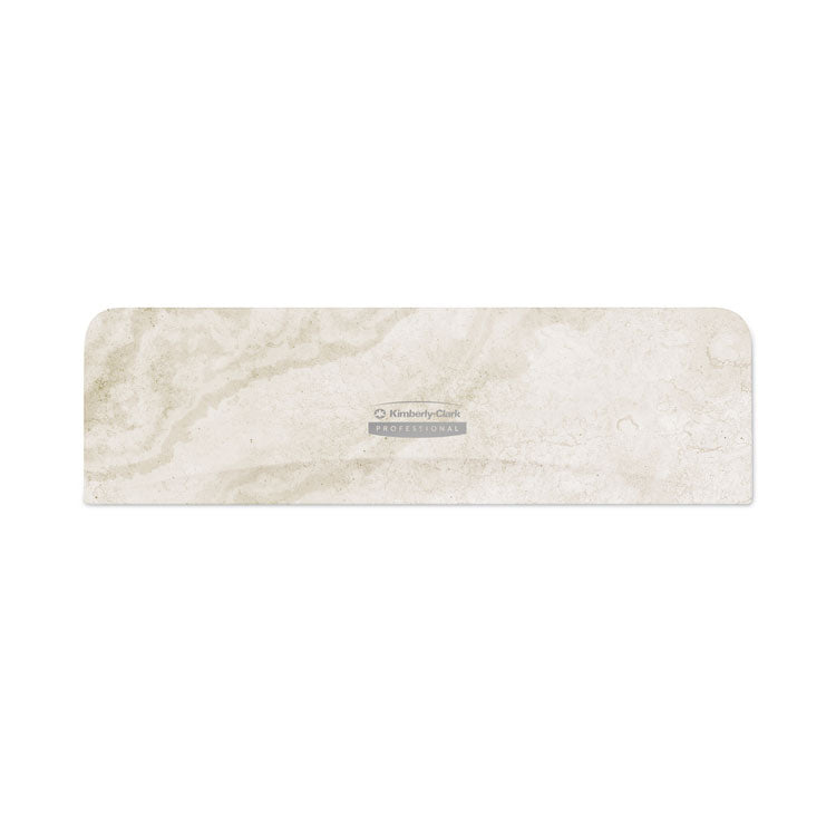 ICON Faceplate for Coreless Standard Roll Toilet Paper Dispenser, 3.56 x 12 x 1.5, Warm Marble