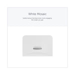 ICON Faceplate for Coreless Standard Roll Toilet Paper Dispenser, 4.25 x 6 x 1.5, White Mosaic