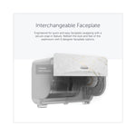 ICON Faceplate for Coreless Standard Roll Toilet Paper Dispenser, 3.56 x 12 x 1.5, Cherry Blossom