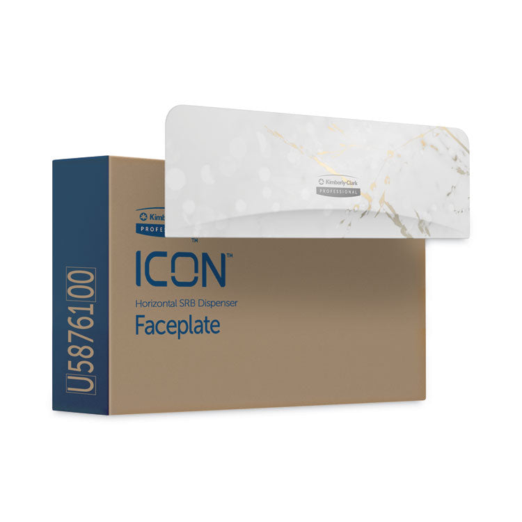 ICON Faceplate for Coreless Standard Roll Toilet Paper Dispenser, 3.56 x 12 x 1.5, Cherry Blossom