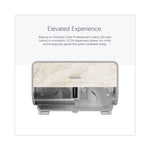 ICON Coreless Standard Roll Toilet Paper Dispenser, 8.43 x 13 x 7.25. Warm Marble