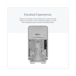 ICON Coreless Standard Roll Toilet Paper Dispenser, 7.18 x 13.37 x 7.06, Silver Mosaic
