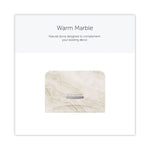ICON Faceplate for Coreless Standard Roll Toilet Paper Dispenser, 4.25 x 6 x 1.5, Warm Marble