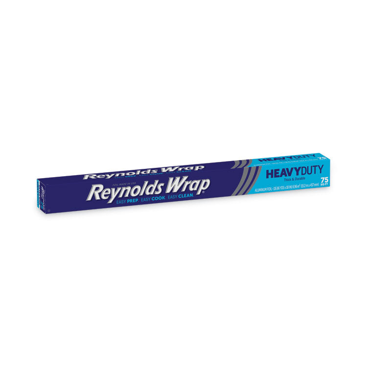 Heavy Duty Aluminum Foil Roll, 18" x 75 ft