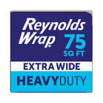 Heavy Duty Aluminum Foil Roll, 18" x 75 ft