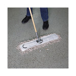 Mop Head, Dust, Cotton, 24 X 3, White