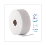 Trapeze Disposable Dusting Sheets, 5" X 125 Ft, White, 250 Sheets/roll, 2 Rolls/carton