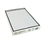 Stitched Shop Ticket Holders, Super Heavy-Duty, Top Load 11 x 17 Insert, Clear Front, Black Border, 25/Box