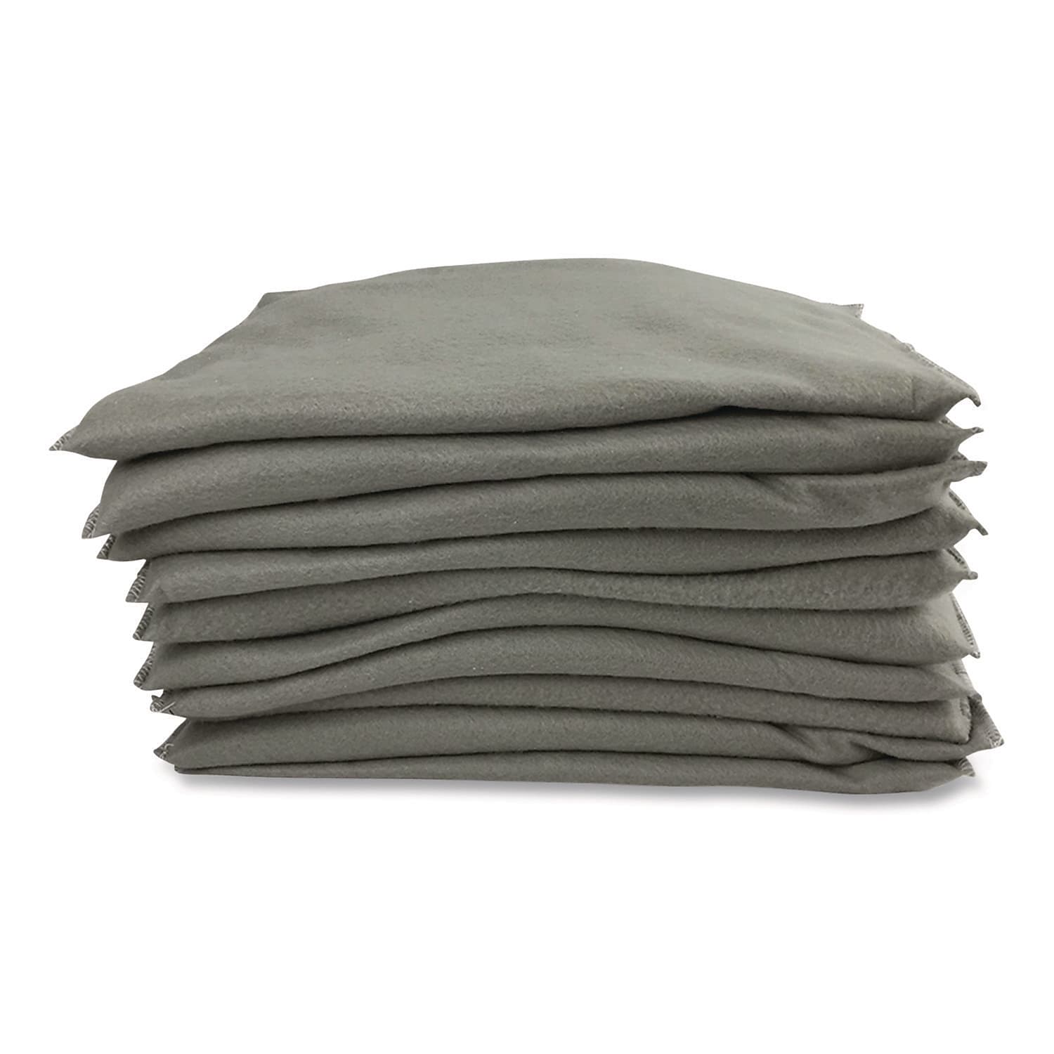 Quick Dam Acid Spill Pillows, 12" x 12", Up to 0.6 Gallons, 10/Box (PAN36-10G)