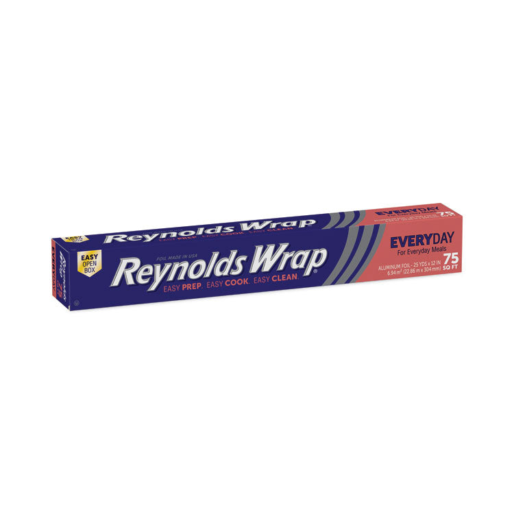 Standard Aluminum Foil Roll, 12" x 75 ft, 35/Carton