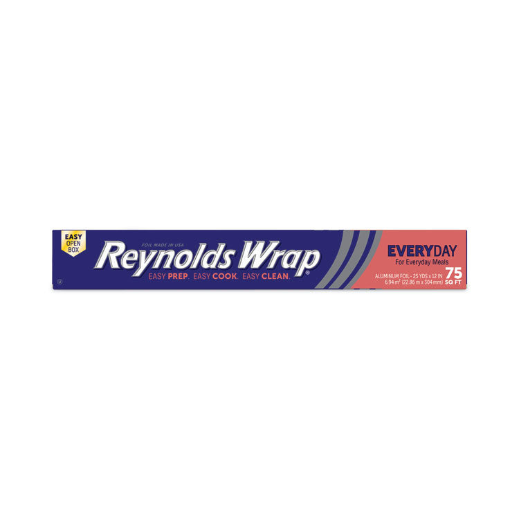 Standard Aluminum Foil Roll, 12" x 75 ft, 35/Carton