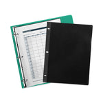 Traditional Sheet Protectors, Heavy-Duty, Side: 3-Hole Punched, Side/Side/Top Load 8.5 x 11 Insert, Clear Front, 50/Box