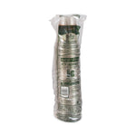 Bare Eco-Forward RPET Cold Cups, 16 oz to 18 oz, Plastic, Leaf Design, 50/Pack