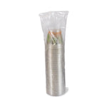 Bare Eco-Forward RPET Cold Cups, 9 oz, Plastic, Leaf Design, 1,000/Carton