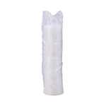 Lift n' Lock Plastic Hot Cup Lids, With Straw Slot, Fits 10 oz to 14 oz Hot Cups, Translucent, 100/Sleeve, 10 Sleeves/Carton