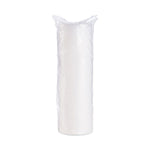 Non-Vented Cup Lids, Fits 5 oz to 16 oz Food Containers/30 oz to 32 oz Hot Cups, Plastic, Translucent, 100/Pack, 10 Packs/CT