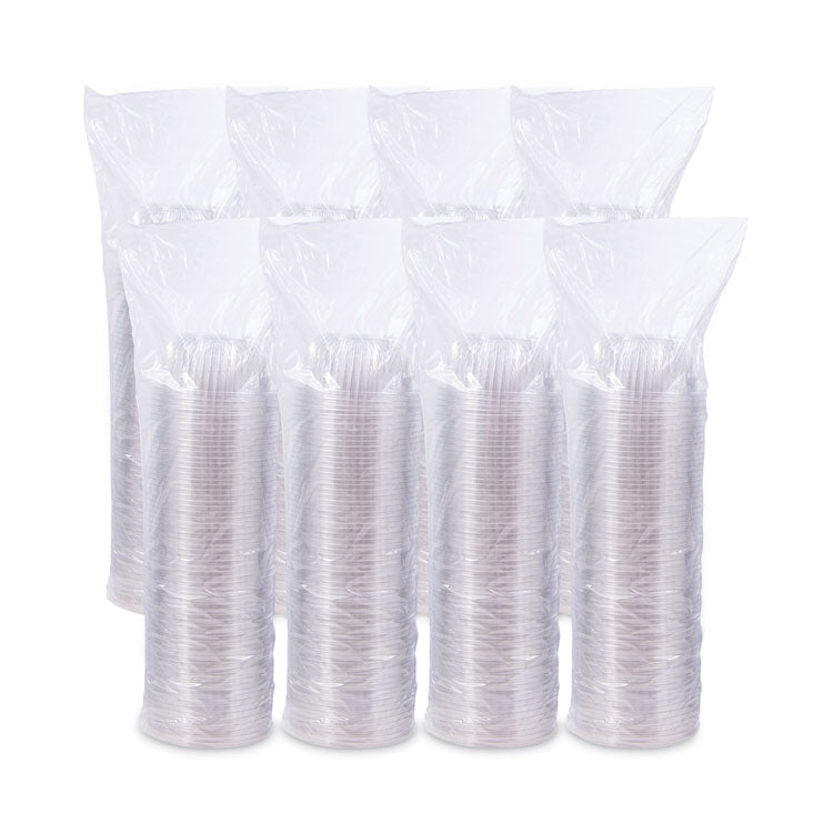 PresentaBowls Clear Bowls, 16 oz, Plastic, 63/Bag, 8 Bags/Carton, 504 Bowls/Carton