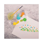 ClearPac Large Nacho Tray, 2 Compartments, 3.3 oz, 6.2 x 6.2 x 1.6, Clear, Plastic, 500/Carton