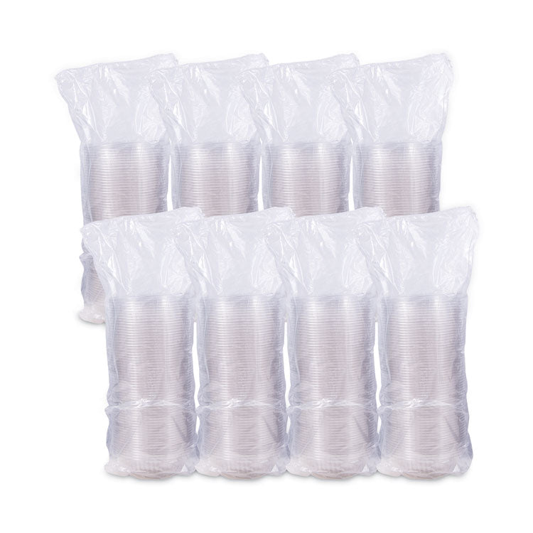 PresentaBowls Clear Bowls, 12 oz, Plastic, 63/Bag, 504/Carton