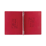 Presstex Covers With Storage Hooks, 2 Posts, 6" Capacity, 14.88 X 11, Executive Red