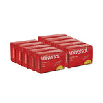 Paper Clips, #1, Smooth, Silver, 100 Clips/Box, 10 Boxes/Pack