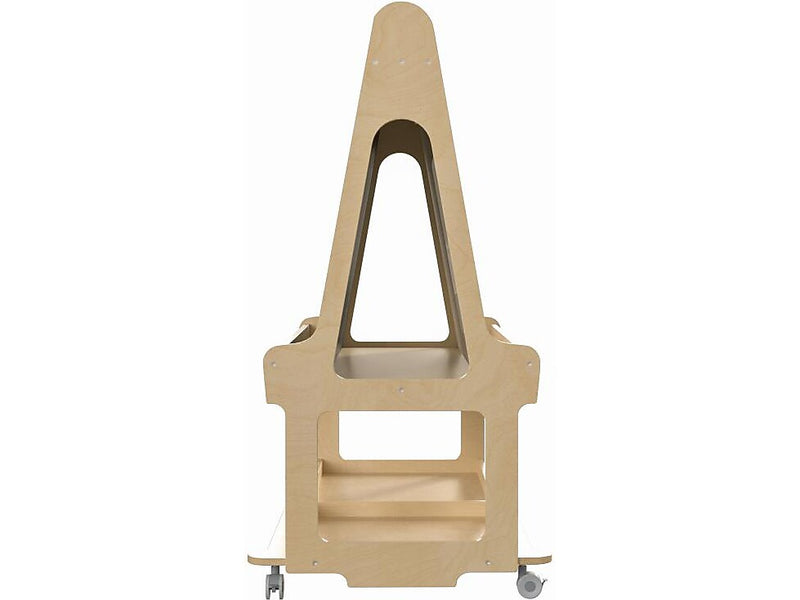 Flash Furniture Bright Beginnings 4-Person Art Station, 48", Natural Birch Plywood (MK-ME16621-GG)