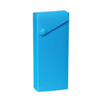 Slider Pencil Case, 2.88" x 0.6" x 9.5" to 11.43", Assorted Colors, 24/Carton