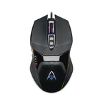 iMouse X5 Illuminated Seven-Button Gaming Mouse, USB 2.0, Left/Right Hand Use, Black