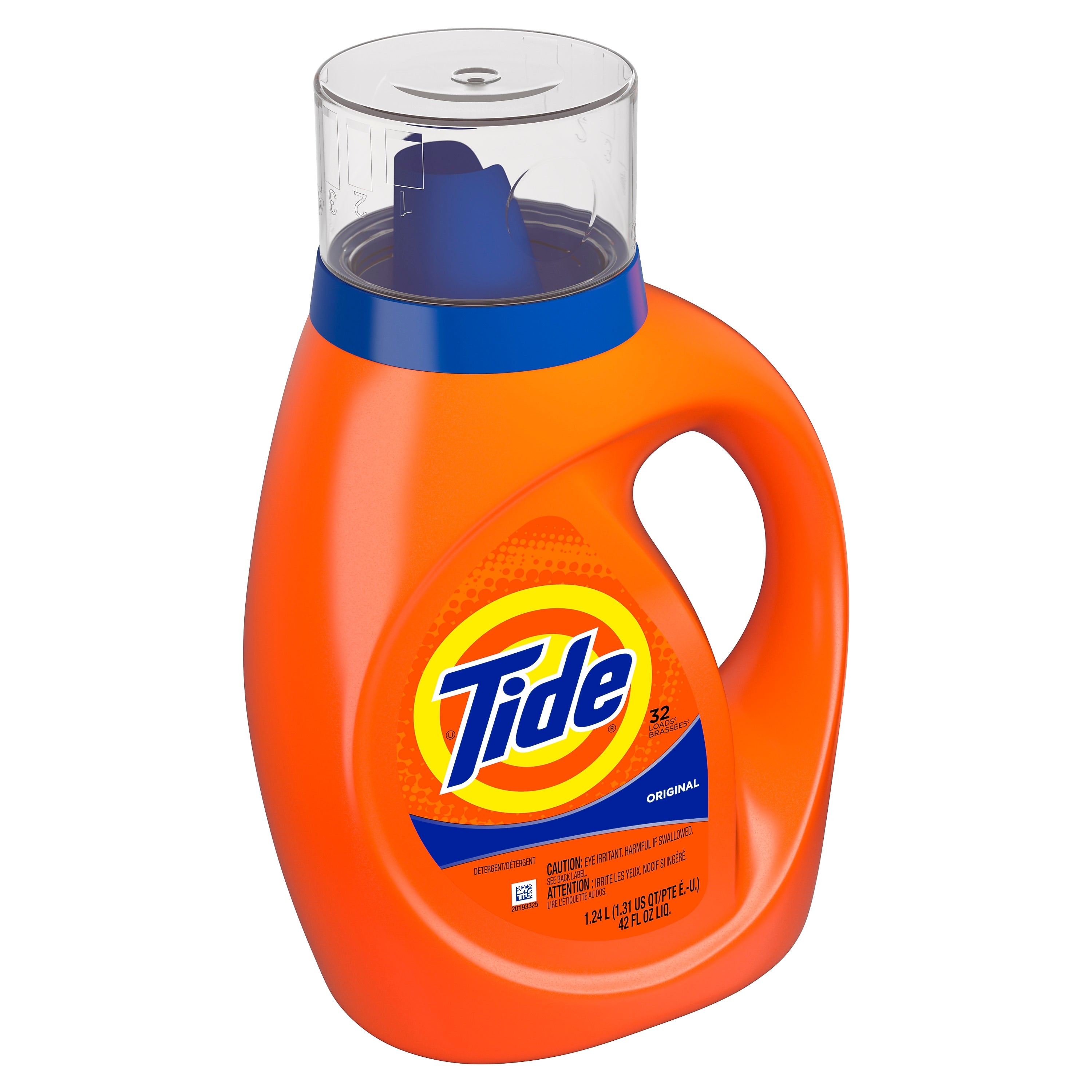 Tide Liquid Laundry Detergent, Original Scent, 42 fl. oz., 32 Loads (12117)