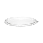PresentaBowls Clear Flat Lids, 5.4" Diameter x 0.3" h, Plastic, 504/Carton