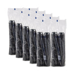 Polystyrene Portion Cups, 3.5 oz, Plastic, Black, 250/Bag, 10 Bags/Carton