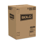 Symphony Treated-Paper Cold Cups, 16 oz, White/Beige/Red, 50/Bag, 20 Bags/Carton
