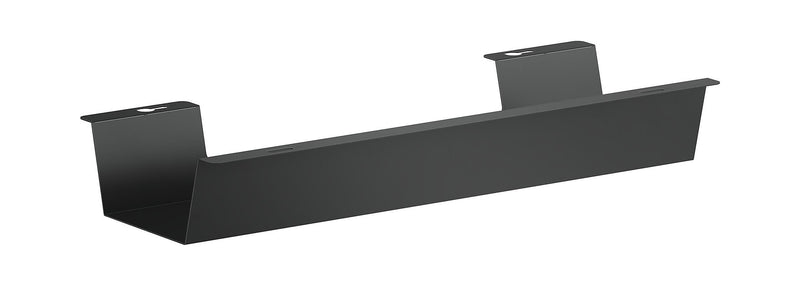 HON Cable Management Trough, 17"W, Single, Graphite Finish (HPWRTRGH17)