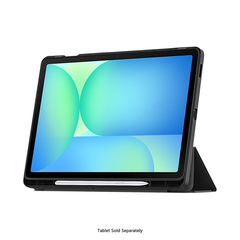 SaharaCase Venture Series TPU 13.1" Folio Case for S10 FE+, Scorpion Black (TB00467)