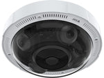 Axis Communications P3735-PLE Panoramic Outdoor Wired Security Camera, Black/White (02633-001)
