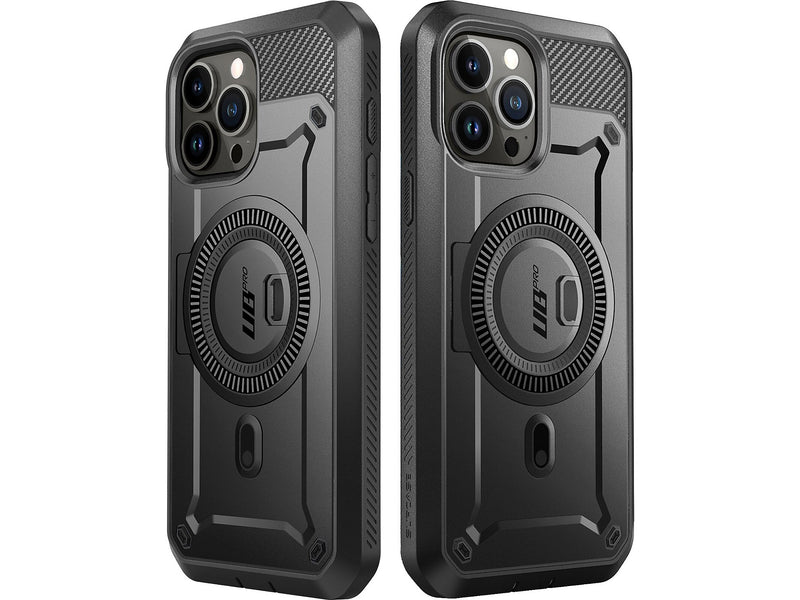 SUPCASE Unicorn Beetle PRO MAG Rugged Case for iPhone 15 Pro Max, Shock-Absorbing, Gunmetal