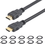 StarTech 6' HDMI to HDMI Video Cable, Male to Male, Black (HDMM610PK)