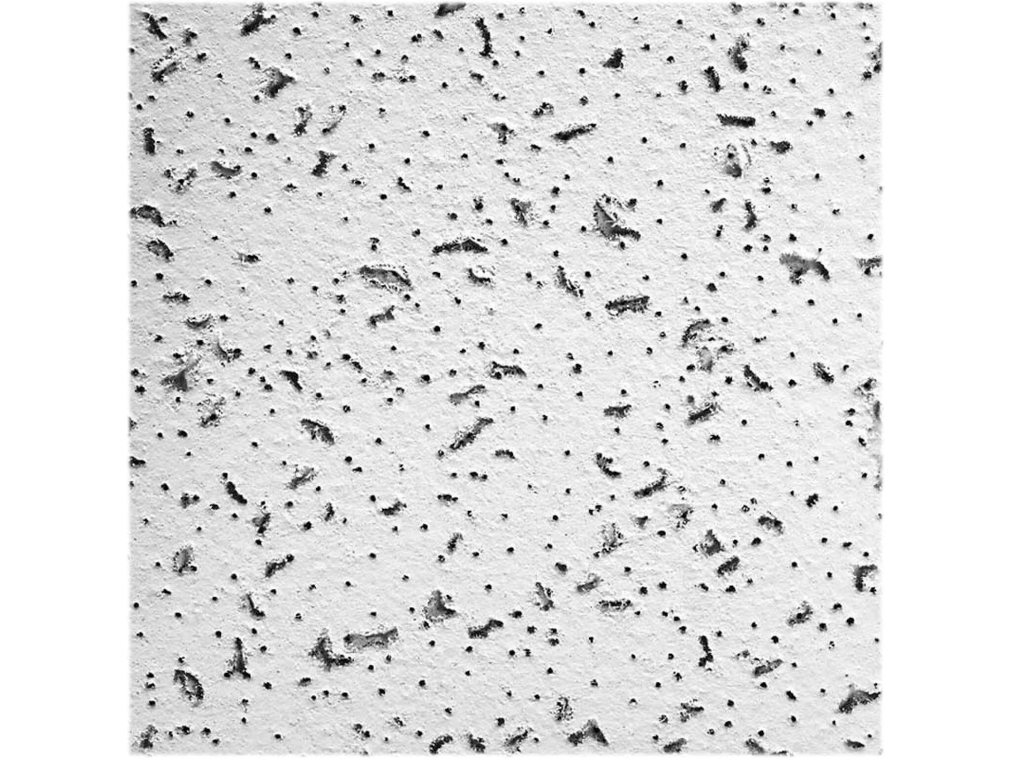Armstrong CORTEGA Tegular Edge Ceiling Tile, 24" x 24", White, 16/Carton (BP704A)