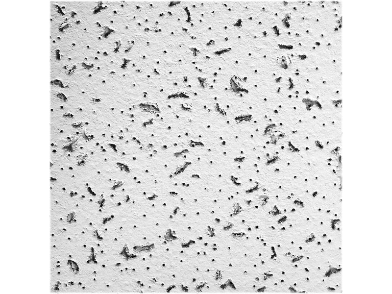 Armstrong CORTEGA Tegular Edge Ceiling Tile, 24" x 24", White, 16/Carton (BP704A)