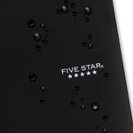 Five Star 3-Subject Wirebound Notebook, 8-1/2" x 11", College Ruled, 150 Sheets, Black (72069)