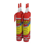 Flex Caulk High Performance Hybrid Caulk, Clear, 6.6 oz., 4/Pack (CFSCLRR675-CS)