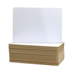 Two-Sided Dry Erase Board, 7" x 5", White Surface, 24/Pack