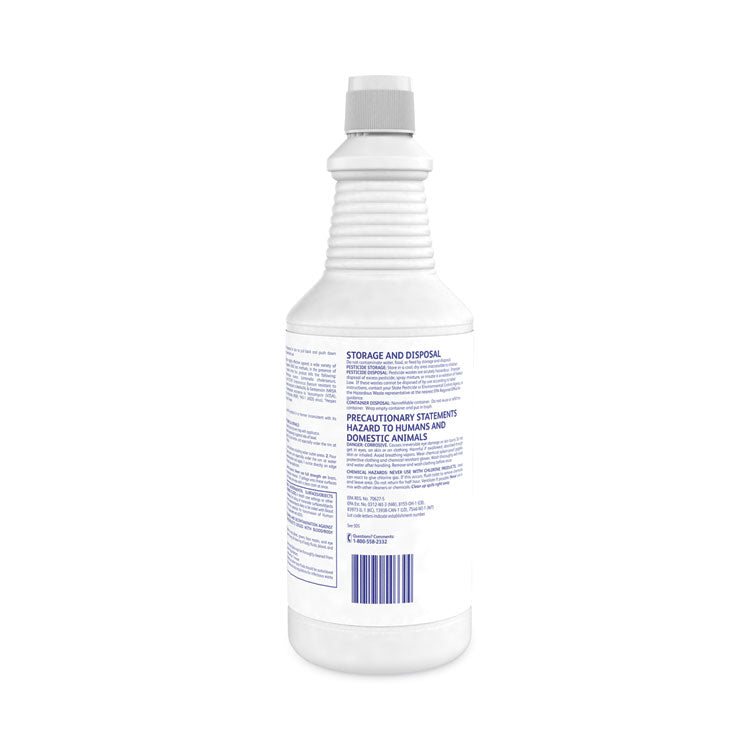 Crew Clinging Toilet Bowl Cleaner, Floral Scent, Liquid, 1 Qt. Bottle, 12/ct