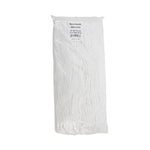 Premium Cut-End Wet Mop Heads, Rayon, 20oz, White, 12/carton