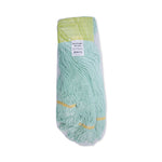 Ecomop Looped-End Mop Head, Recycled Fibers, Extra Large Size, Green