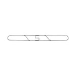 Clip-On Dust Mop Frame, 60w X 5d, Zinc Plated