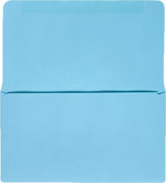JAM Paper #6 1/4 Booklet Envelope 3 1/2" x 6", Pastel Blue, 50/Pack (R256-50)