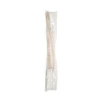 Handle/Deck Mops, #16 White Cotton Head, 48" Natural Wood Handle
